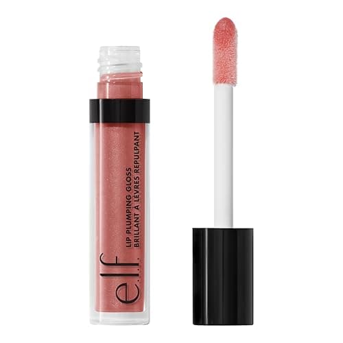 Image of e.l.f. Lip Plumping Gloss, High-Shine Sheer Colour, Hydrates & Creates Fuller Lips With Vitamin E, Vegan & Cruelty-Free, Sweet Talker