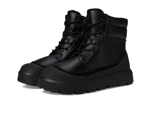 Image of UGG Men's Neumel High Weather Hybrid Fashion Boot, Black/Black, 10 UK