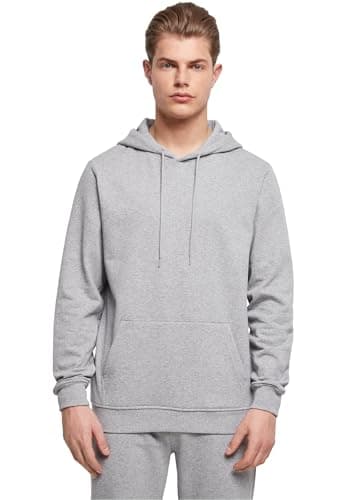 Image of Build Your Brand Men's Hoodie, heather grey, L