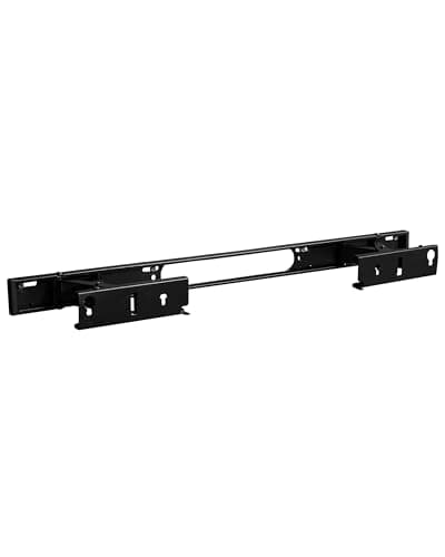 Image of Sanus Extendable Soundbar Wall Mount Designed for Sonos Arc Sound bar - Low Profile & Audio Enhancing Design for Dolby Atmos -OSSAWM1-B2