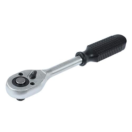 Image of TOPWAY 1/2" Drive Ratchet, 24-Teeth Quick-Released Socket Wrench Handle, High Grade Chrome Vanadium Steel, Auto Repair Garage Tool, 250mm 423905