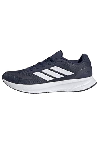 Image of adidas Men's Runfalcon 5 Running Shoes, Legend Ink/Cloud White/Core Black, 9 UK