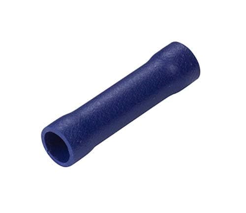 Image of GTSE 100 Pack of Blue Butt Connectors - 4.0mm - Premium Pre-insulated Crimp Terminals