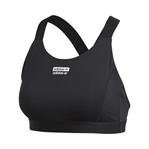 Image of adidas Originals womens R.Y.V. Bra Top Black X-Large