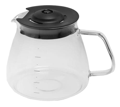 Image of Glass Jug Compatible with/Replacement Part for Melitta 6779888 1030-05 1030-01 AromaFresh Coffee Machine
