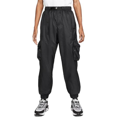 Image of Nike Tech Men's Lined Woven Pants (FB7911-010, Black/Black), Black/Black, XXL