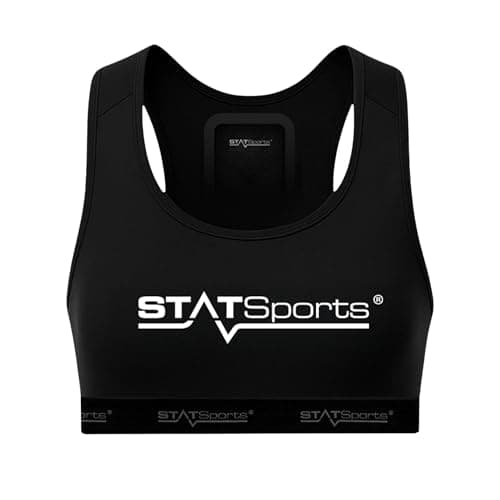 Image of STATSports Vest (No GPS Pod) – Football Performance Vest Academy – Worn by Elite Players – Lightweight, Quick-Dry Fabric with Secure APEX GPS Pod Pocket - Black, Adult XL
