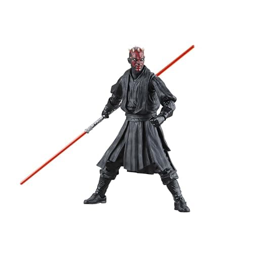 Image of Star Wars The Black Series Darth Maul, The Phantom Menace Collectible 6 Inch Action Figure