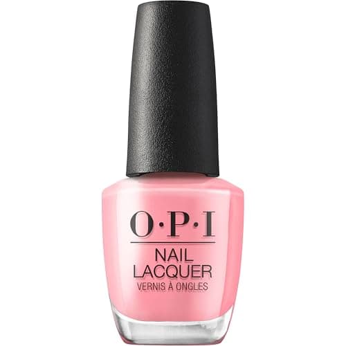 Image of OPI The New OPIcons Nail Lacquer Collection - Long-Lasting, Quick Dry Luxury Varnish for Manicure & Pedicure - Original High-Performance Purple Nail Polish - Bathtime Bubbly (15ml)