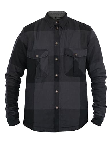 Image of John Doe Motoshirt XTM Big Block Motorcycle Shirt, grey/black, XL