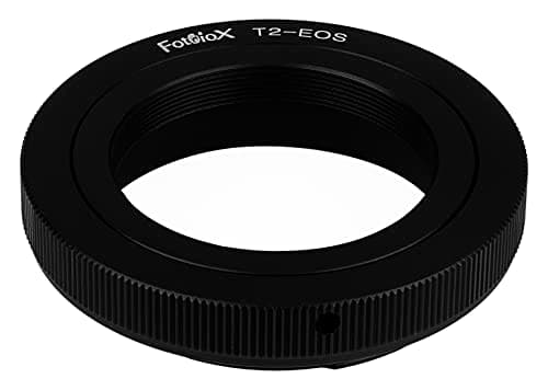 Image of Fotodiox T/T2 Lens Mount Adapter for Canon EOS Mount Camera, Canon EOS 1d,1ds,Mark II, III, IV, 5D, Mark II, 7D, 10D, 20D, 30D, 40D, 50D, 60D, Digital Rebel xt, xti, xs, xsi, t1i, t2i, 300D, 350D, 400D, 450D, 500D, 550D, 1000D