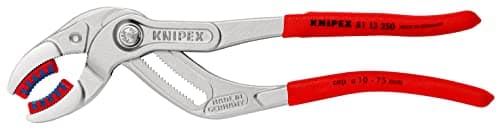 Image of KNIPEX Siphon and Connector Pliers (250 mm) 81 13 250 SB (self-service card/blister)