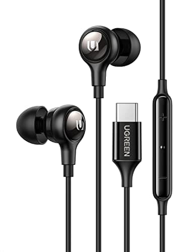 Image of UGREEN HiTune USB C Headphones with Microphone Type C Wired Earphones Compatible with iPhone 17 Pro Max/17 Pro/17 Air/17/16 15 Galaxy S25 S24 Ultra/FE S20 iPad Pro 2024/2021 iPad Air 5/4 Pixel 10/9/7