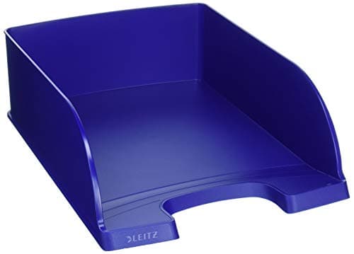 Image of Leitz 52330035 A4 Plus Range Jumbo Letter Tray - Blue
