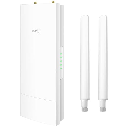 Image of Cudy Outdoor Wi-Fi 5 AC1200 Dual Band Repeater, Access Point, Range Extender, 24V Passive PoE, Lightning Protection, -40 to 60 °C Working temperature, RE1200 Outdoor