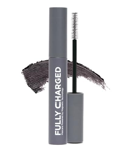 Image of PÜR Fully Charged Magnetic Mascara, Waterproof Mascara, Utilises Magnetic Technology To Add Lift, Volume And Definition To Your Lashes, Gluten-Free, Cruelty-Free