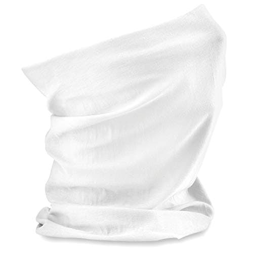 Image of Beechfield Unisex Adult Morf Original Neck Warmer (One Size) (White)