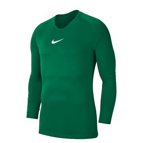 Image of NIKE Mens Dry Park Maglia Sweatshirt, Pine Green/White, S EU