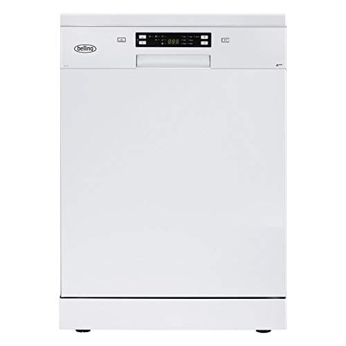 Image of Belling FDW150 Freestanding Dishwasher, 60cm Wide with Rapid Wash, 15-Place Settings, White