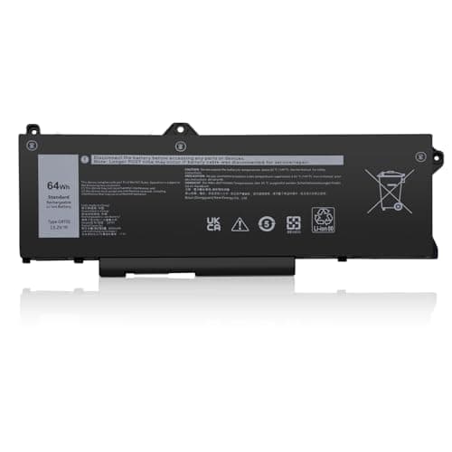 Image of GRT01 Battery Replacement for Dell Latitude 15 5521 5531 14 5421 5431 Precision 3470 3561 3571 Alienware m17 R5 AMD Series R05P0 00P3TJ 0P3TJ VXD57 05RGW 9JRV0 0R05P0