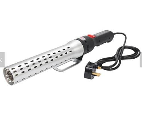 Image of Super grills Electric Charcoal Fire Starter 2000w Quick Lump Charcoal Lighter, Grill Starter, Cooker Fire Ignition Device for charcoal bbq Grill, Free Heated Air with Built-In Blower