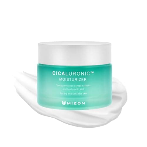 Image of [MIZON] CICALURONIC MOISTURIZER (50ml) Korean Skincare - Centella Asiatica and Hyaluronic Acid - Rich Barrier Cream with Shea Butter + Squalane - Soothing & hydrating - Vegan formula