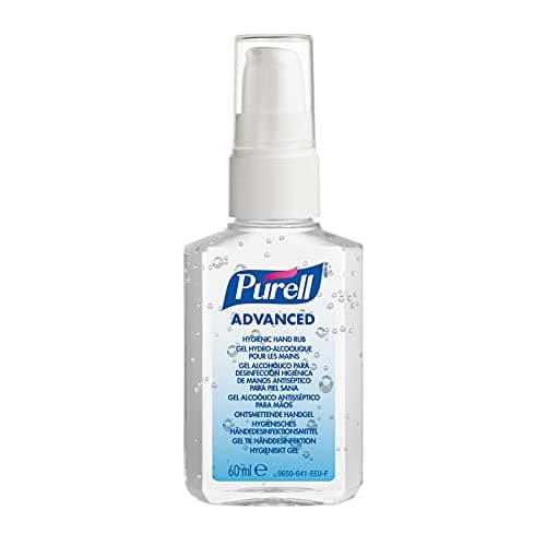 Image of PURELL ADVANCED HAND SANITISER GEL 60mL, Portable Pump Bottle. Hand Sanitizer Gel kill 99.99% of most common germs. 70% alcohol formulation with moisturisers