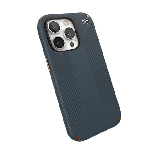 Image of Speck Presidio® 2 Grip MagSafe® Case for iPhone® 14 Pro, Charcoal, 150146-3068