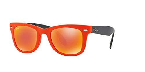 Image of Ray-Ban RB4105 Wayfarer Sunglasses, Orange (601969 601969)