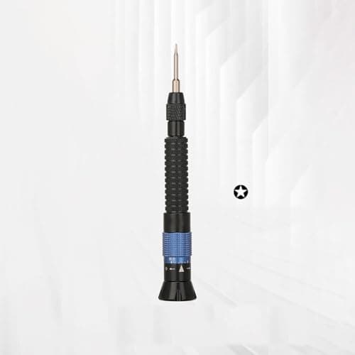 Image of Alanmoship Precision Torque Screwdriver with 035-055 N·cm Adjustable Setting, Interchangeable Bits, Alloy Steel Construction and Anti-Slip Handle for Mobile Phone, Computer and Electronics(Y0.6)