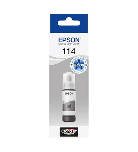 Image of EPSON - 114 EcoTank Grey Ink Bottle