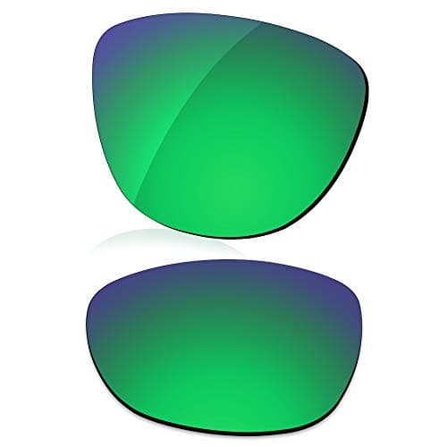 Image of LenzReborn Polarized Lens Replacement for Oakley Frogskins OO9013 Sunglass - Lawn Green - Polarized Mirrored