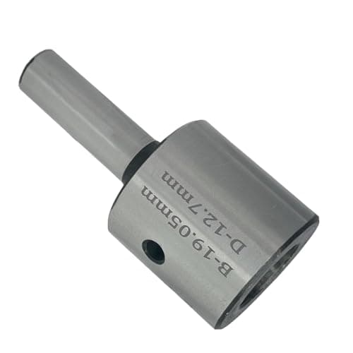 Image of Assorts Annular Cutter Holder – 1/2" Shank Tool Steel Arbor (Hardened & Ground) with Lock Screws | Fits 19 mm Rota Broach Cutters | For Drill Press, Lathe, Milling & Magnetic Drilling Machines