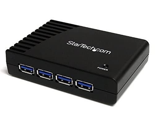 Image of StarTech.com 4 Port Black SuperSpeed USB 3.0 Hub (ST4300USB3GB)