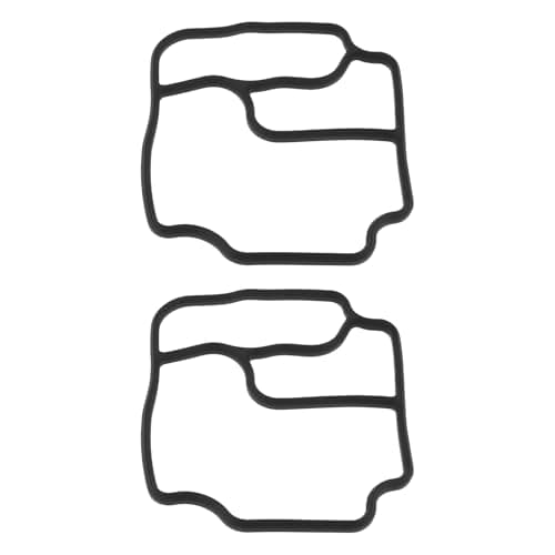 Image of YINETTECH 2Pcs Oil Filter Housing Gasket 11421719855 Compatible with BMW E36 E46 M3 E34 E39 E60 E61 N52 M54