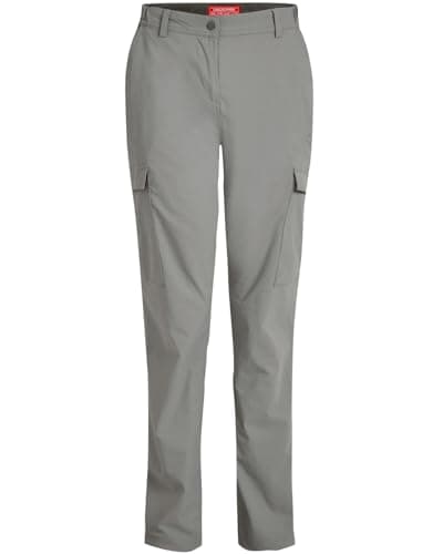 Image of Craghoppers Womens NosiLife Rif Stretch Cargo Trousers Anti-Insect Sun Protective Hiking