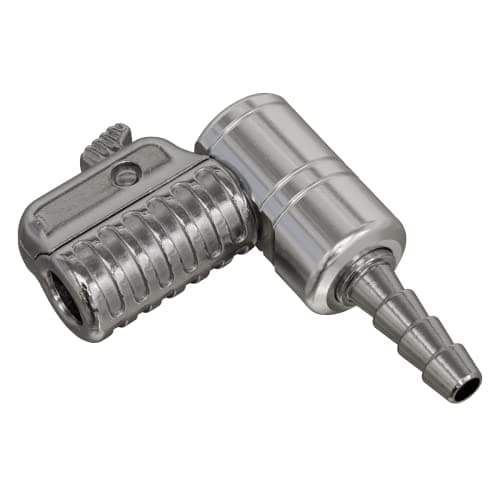 Image of Sealey PCL6AT 6mm Bore 90° Angled Swivel Tyre Inflator Clip-On Connector