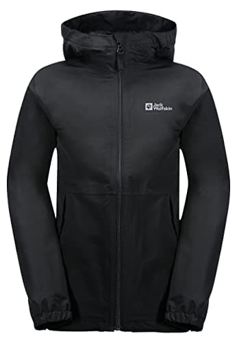 Image of Jack Wolfskin Unisex STORMY POINT JACKET K Coat, Black,