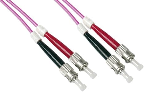 Image of LINK LKST4501 Fibre Optic Cable ST A ST Multimode Duplex OM4 50/125 MT.1