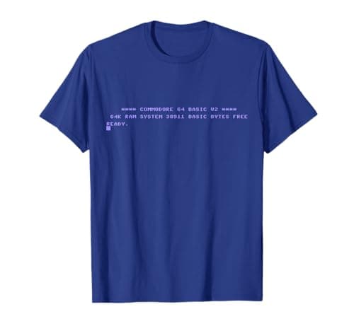Image of Commodore C64 Start Screen T-Shirt