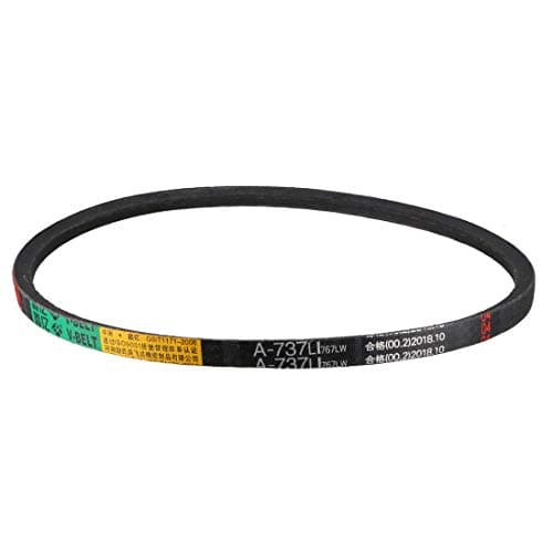 Image of sourcing map A-29 Drive V-Belts 737mm/29" Inner Length 13mm Width 8mm Thick JIS Standard A-Section Rubber Drive Transmission Belt