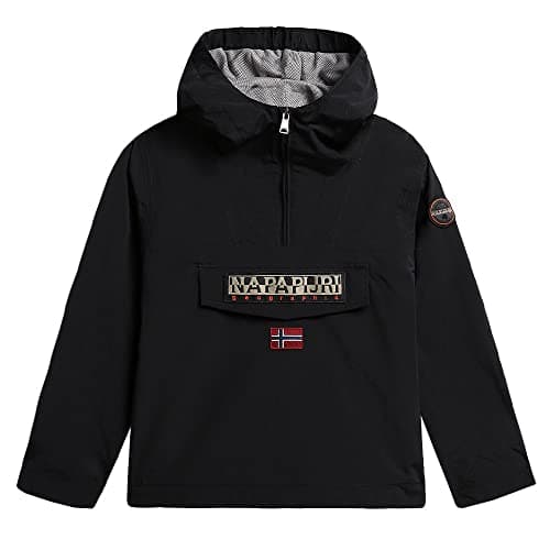 Image of NAPAPIJRI Unisex Kid's K Rainforest Sum 4 Jacket, Black 041, 12 Years