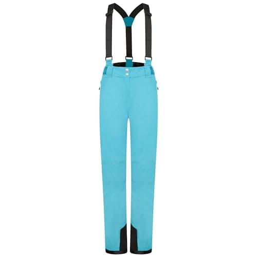 Image of Dare 2b Effused II Pant womens Ski Salopette Pant Waterproof & breathable Recycled fabric - adjustable waist system and braces, snow gaitors - Regular legs