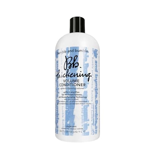 Image of Bumble and bumble. Thickening Volumizing Conditioner | For Instant Fullness | Moisturizing | Color Safe | Straight to Wavy, 1000 ml
