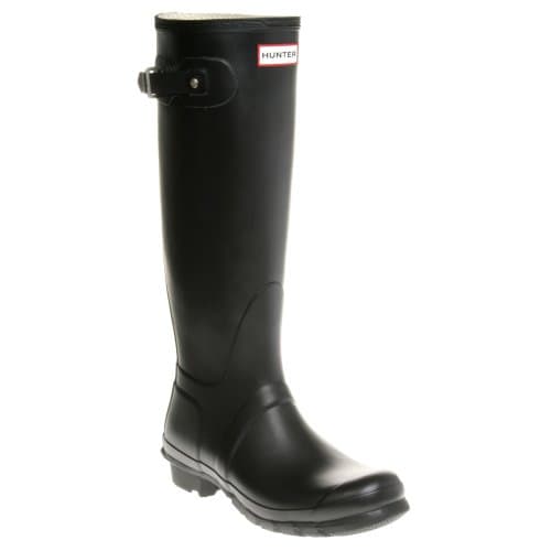 Image of Hunter Unisex Original Tall Wellies Black W23499 9 UK