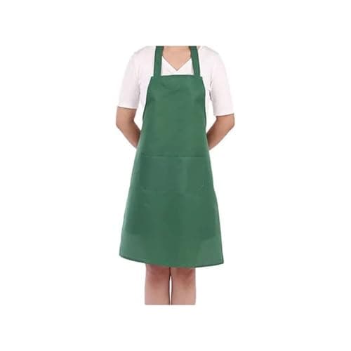 Image of WS Accessories 2 Pocket Apron 60x70cm - Ideal for kitchen, home and garden use [Dark Green]