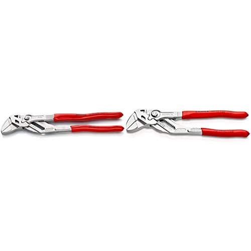 Image of KNIPEX Pliers Wrench (250 mm) 86 03 250 & Pliers Wrench (180 mm) 86 03 180