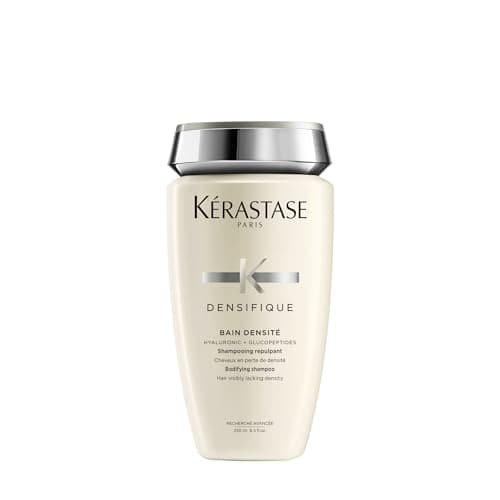 Image of Kérastase Densifique Femme, Thickening & Volumising Shampoo, For Fine Hair, With Hyaluronic Acid, Intra-Cylane and Stemoxydine, Bain Densité, 250ml