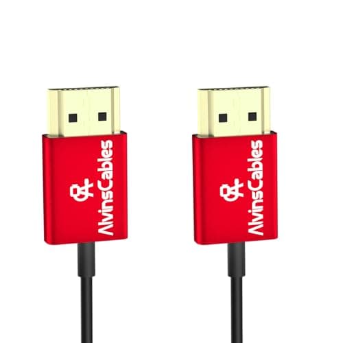 Image of Alvin's Cables 8K HDMI 2.1 Cable 48Gbps High-Speed Ultra-Thin HDMI Cable for Atomos Ninja-V 4K-60P 6K-Record, Z-CAM, for Canon-C70, for Sony A7S3|A9|A74 70cm|27.6inches