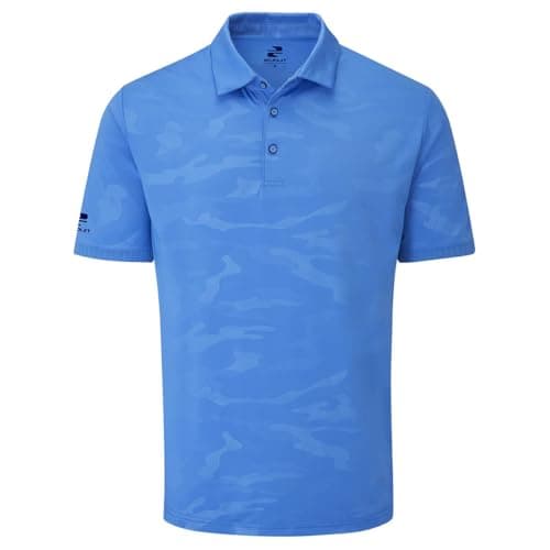Image of Stuburt Golf Mens Dipper Breathable Polo Shirt - Blue - XL